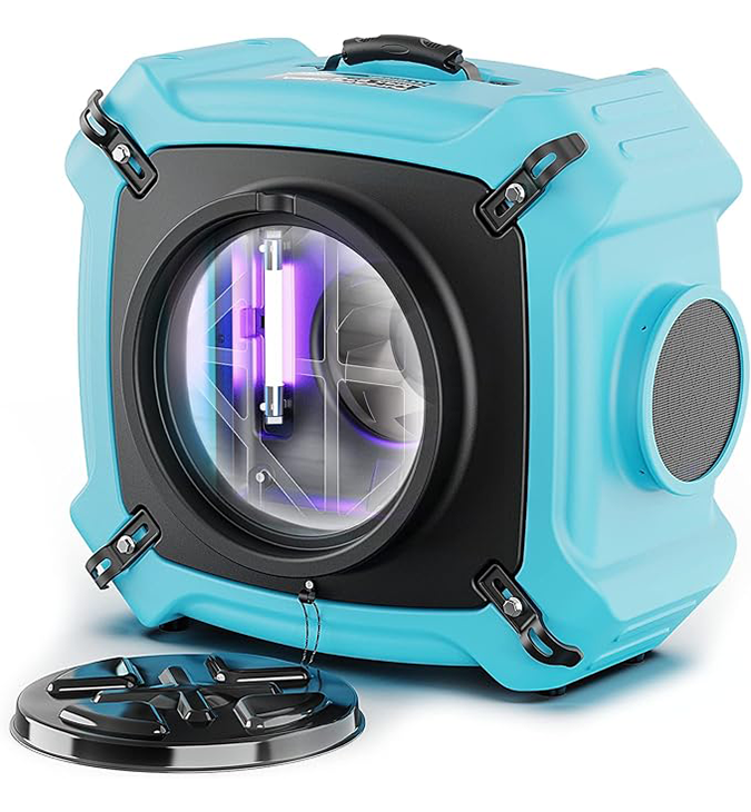 air scrubber with uv light